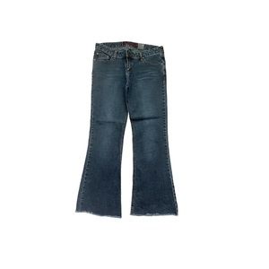 y2k low rise mudd flare jeans